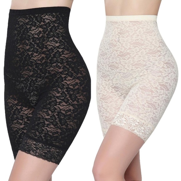 High waist vintage lace, Light control shaping panties.  24" to 38" waist. NWOT - Picture 10 of 10